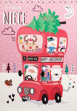 Special Niece Christmas Card
