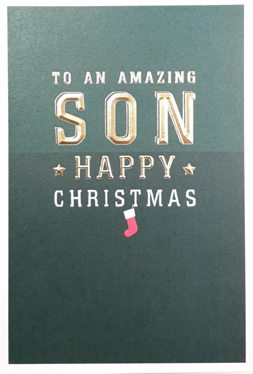 Son Christmas Card