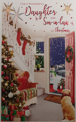 Daughter And Son In Law Christmas Card
