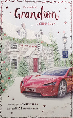 Grandson Christmas Card