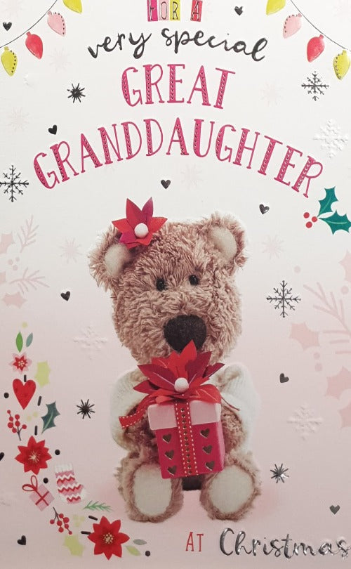 Special Great Grand Daughter Christmas Card