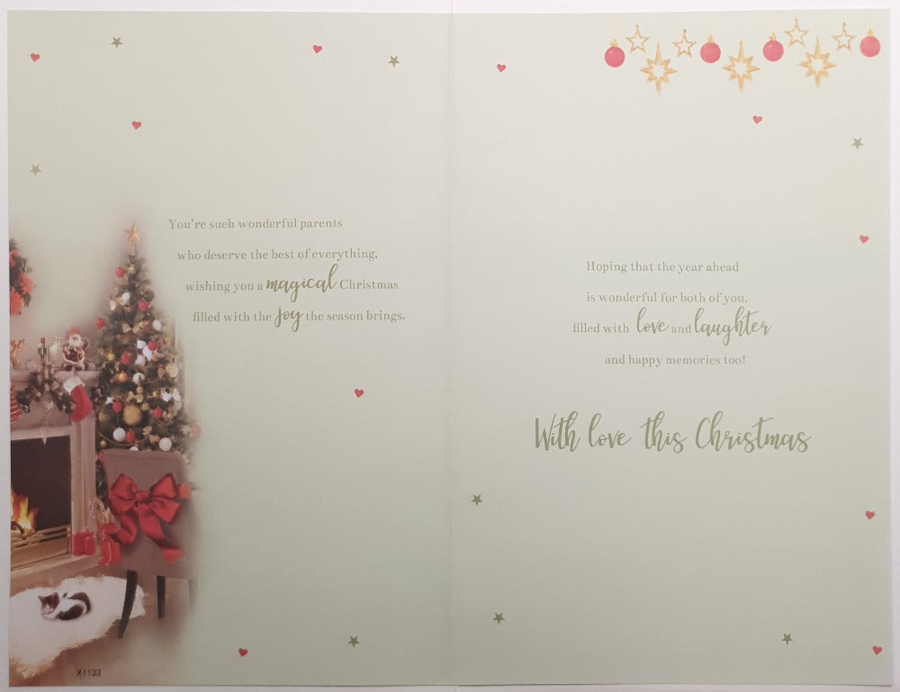 Special Mum And Dad Christmas Card
