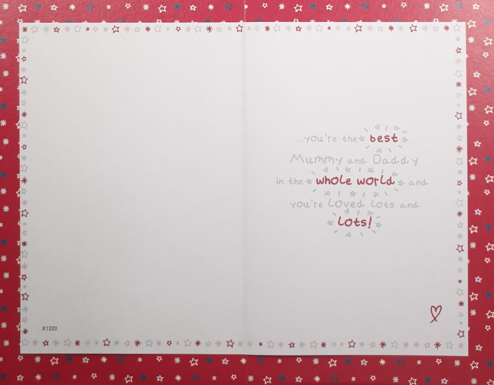 Special Mummy And Daddy Christmas Card