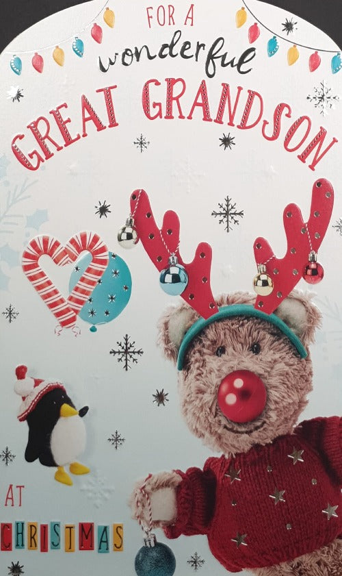 Great Grandson Christmas Card