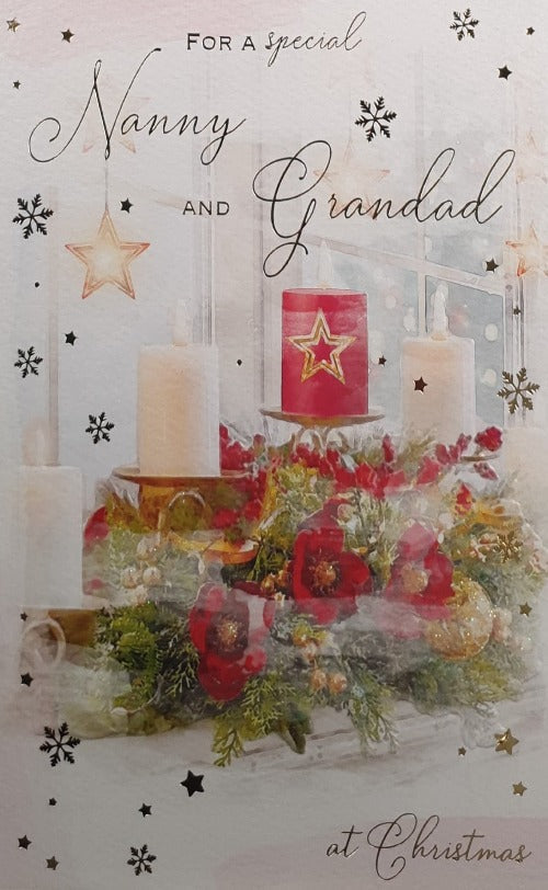 Special Nanny And Grandad Christmas Card