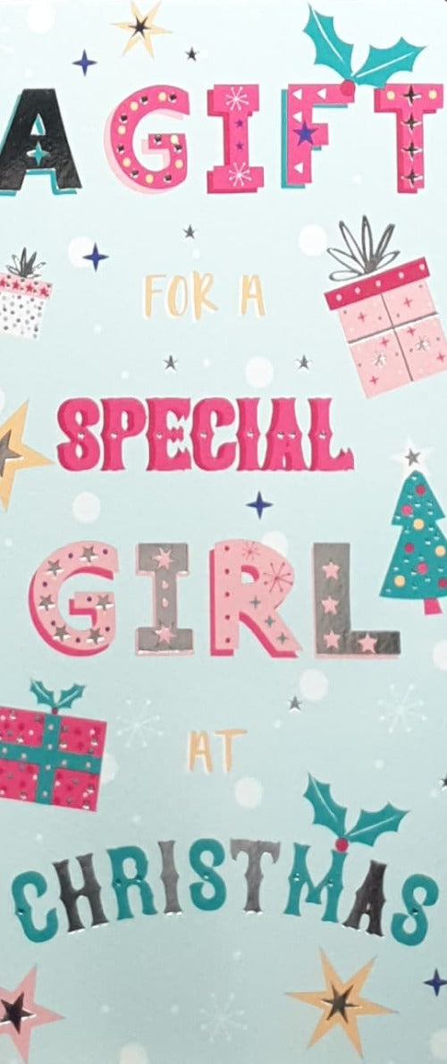 Special Girl Christmas Card