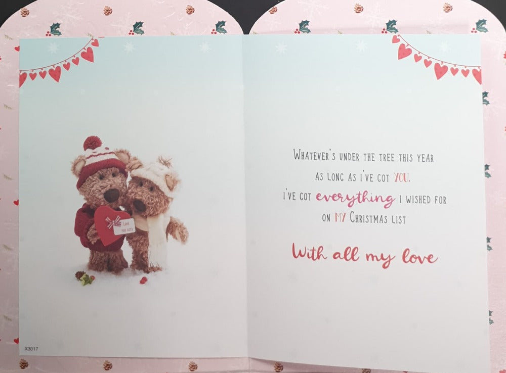 Girlfriend Christmas Card