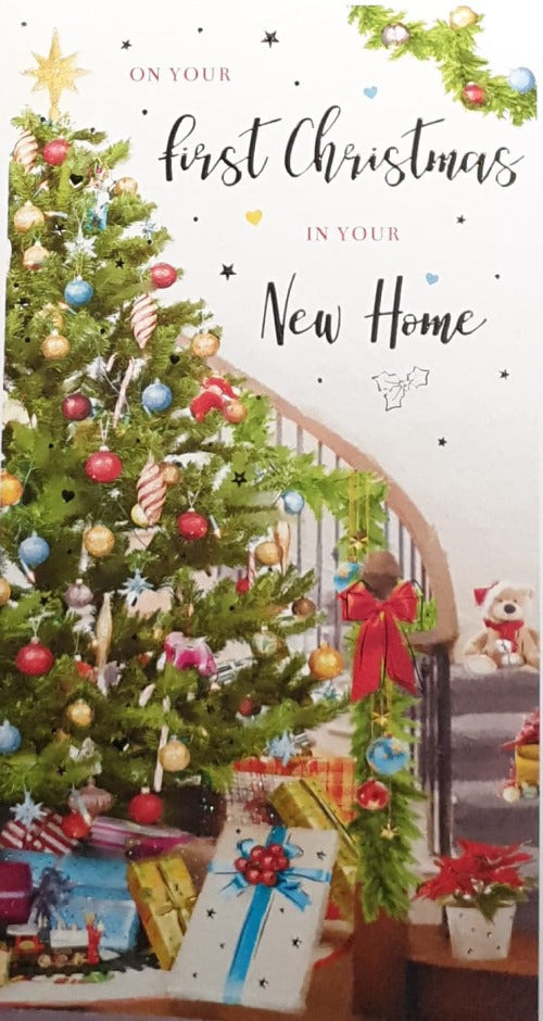 First Christmas In Your New Home Christmas Card