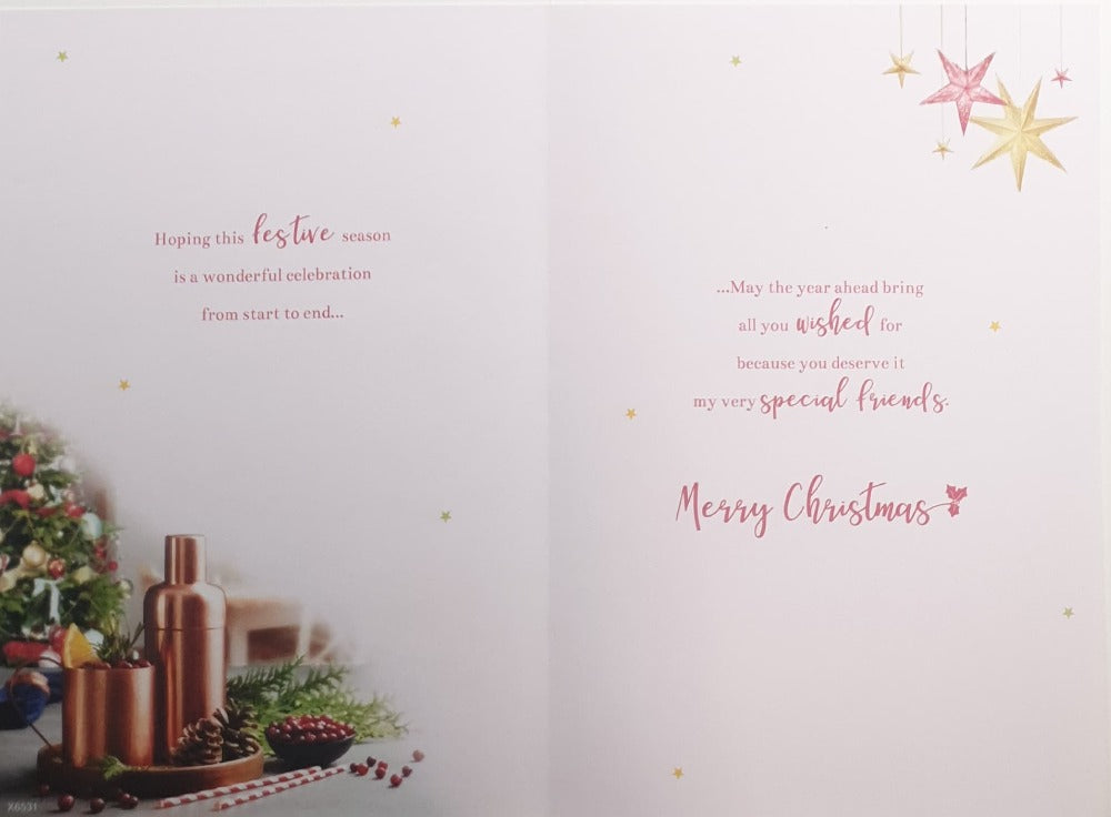 Special Friends Christmas Card