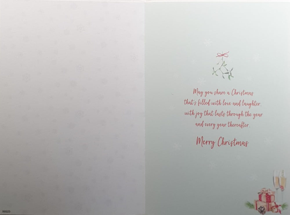 Both Of You Christmas Card 