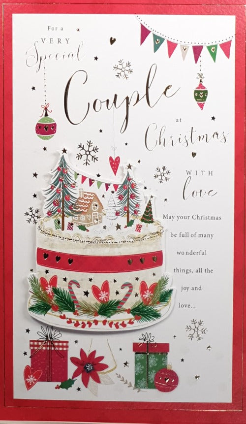 Large Special Couple Christmas Card