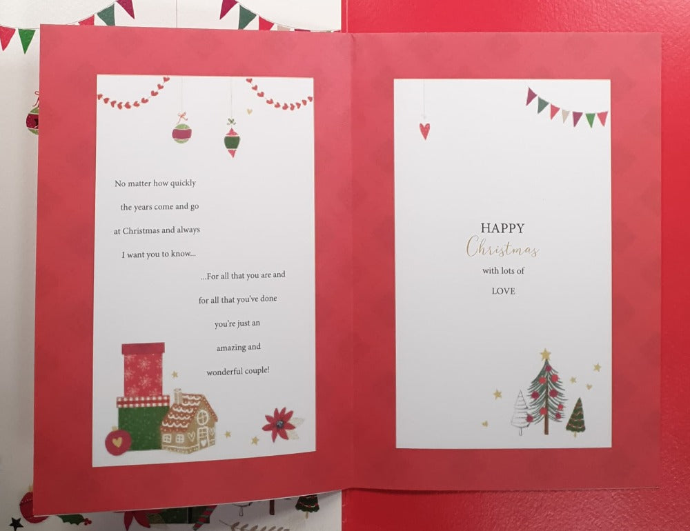 Large Special Couple Christmas Card