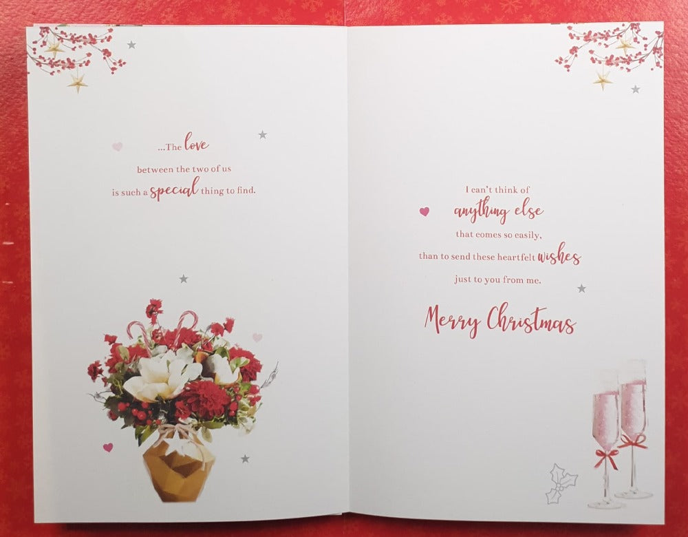 Large Wife Christmas Card