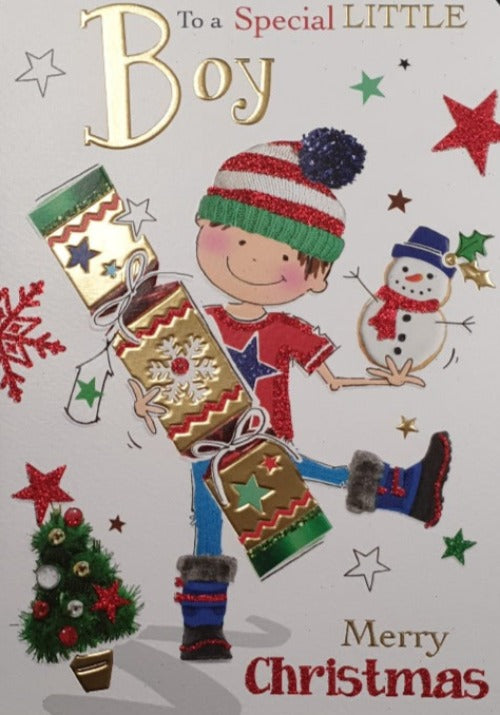 Special Boy Christmas Card