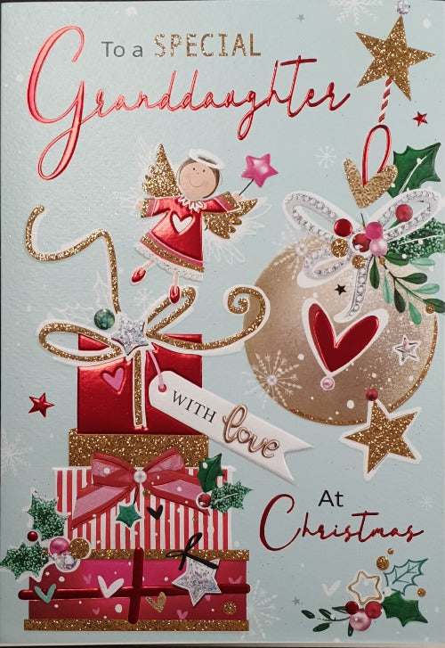 Special Granddaughter Christmas Card