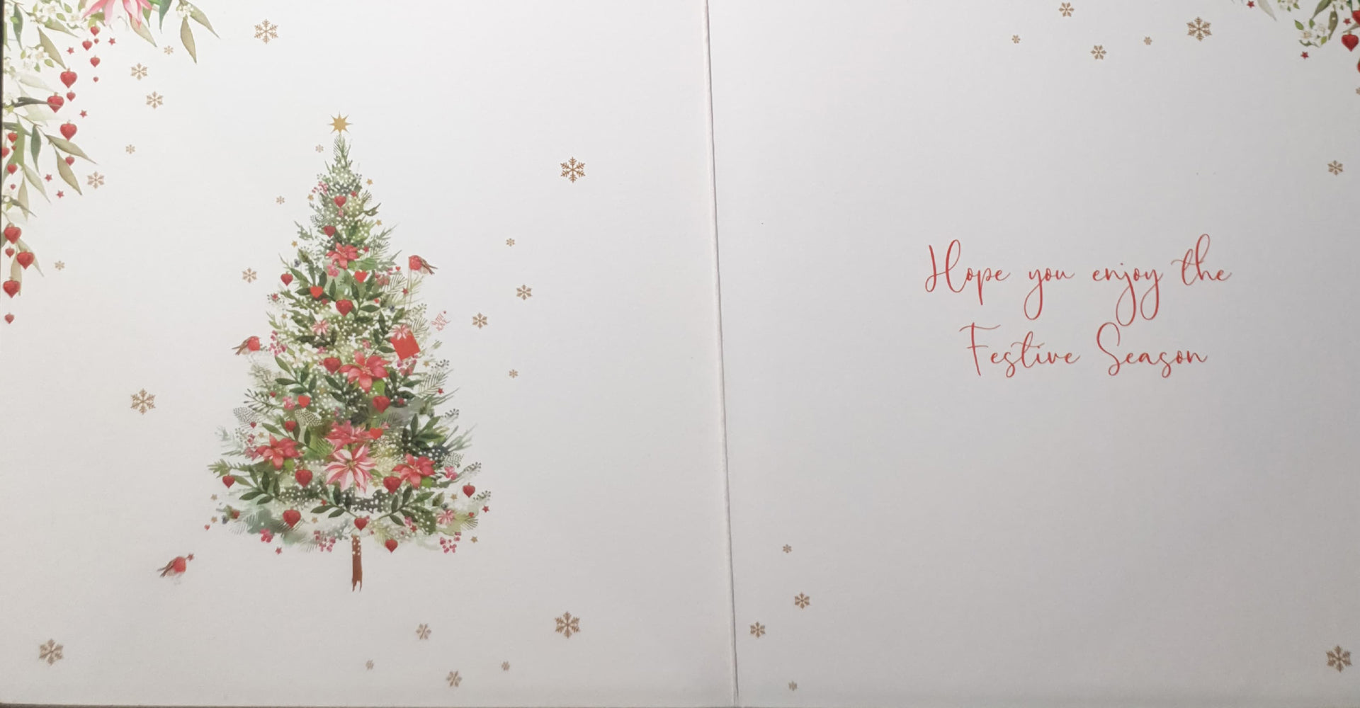 General Christmas Card - Colourful Christmas Tree