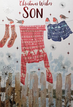 Son Christmas Card