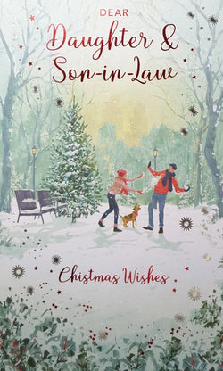 Daughter And Son In Law Christmas Card