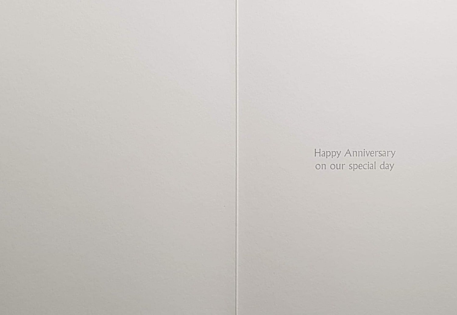 Anniversary Card - On Our Anniversary / A Toast To Us Both