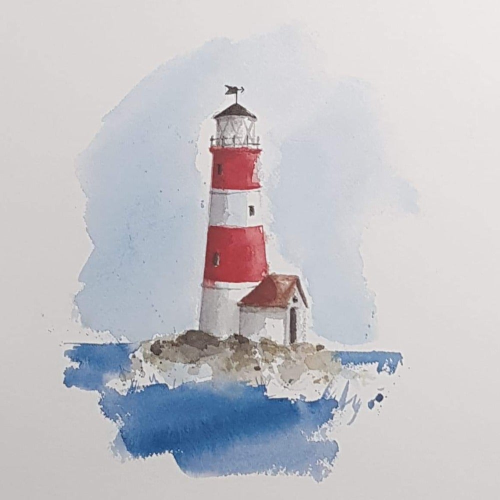 Blank Card - Art / Lighthouse