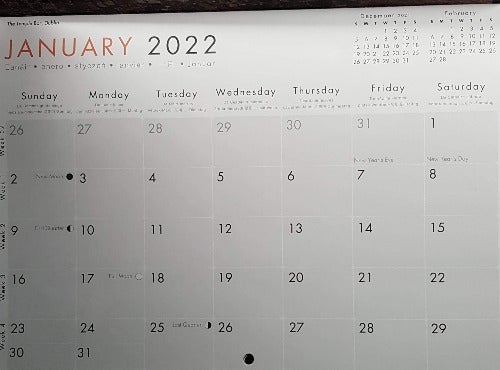 Calendar 2022 - Patrick Donald / Beautiful Ireland