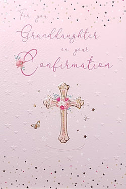 Granddaughter Confirmation Card