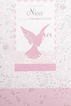 Confirmation Card - Niece