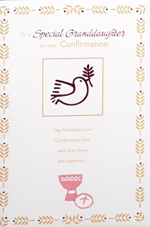 Confirmation Card - Granddaughter