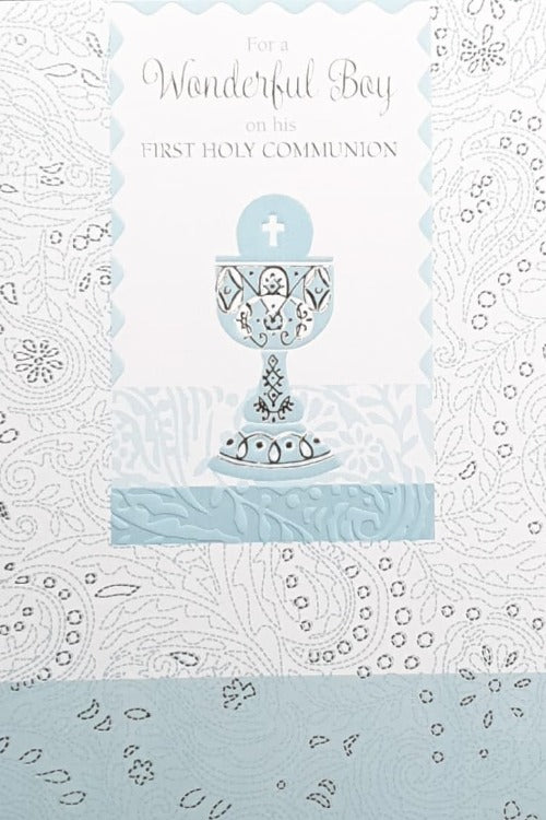 Communion Card - Wonderful Boy 