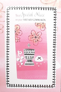 Communion Card - Special Niece