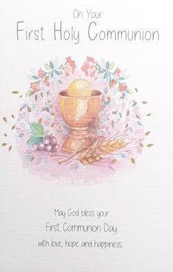 Communion Card - First Holy Communion