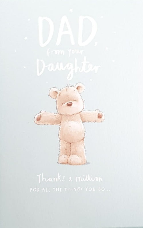 Fathers Day Card - From Daughter