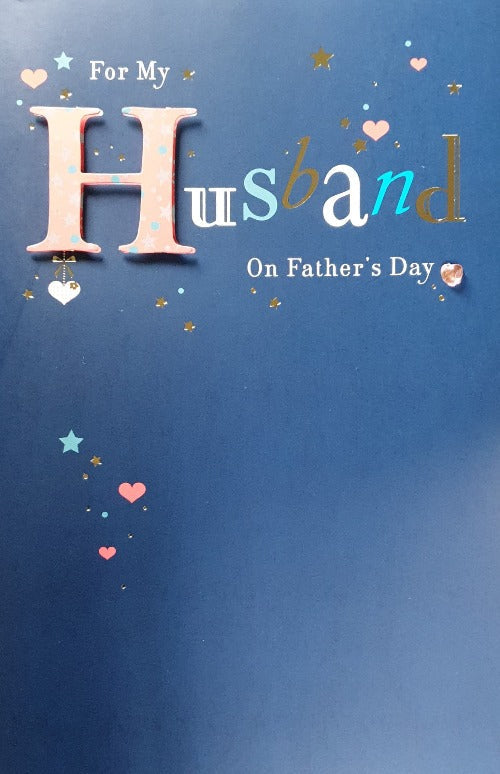 Fathers Day Card - Husband 