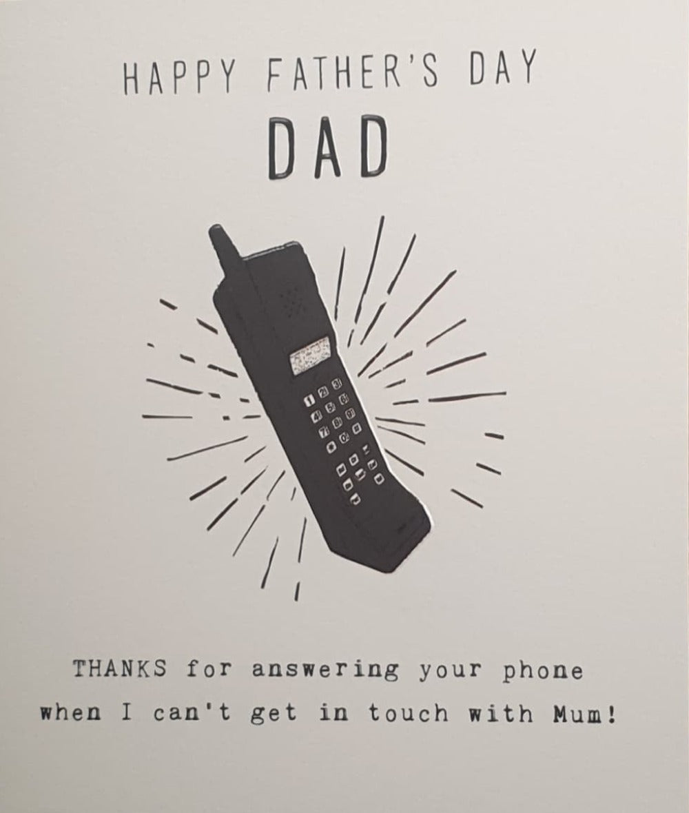 Fathers Day Card - Dad / Humour