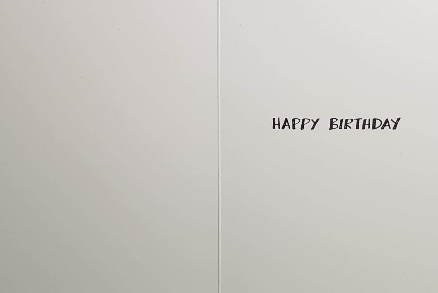 Birthday Card - Humour / Special Alphabet Spaghetti