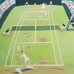 Blank Card - Tennis Match