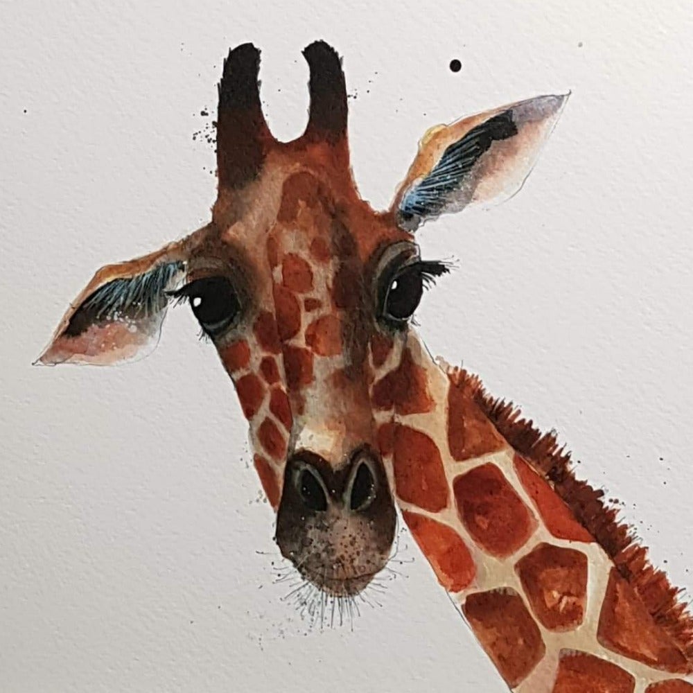 Blank Card - Animal / Giraffe