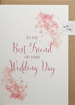 Wedding Card - To My Best Friend 
