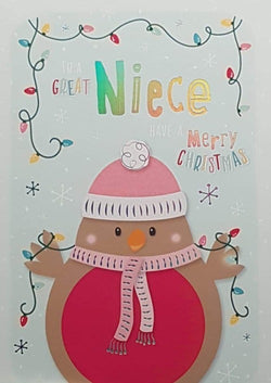 niece christmas card