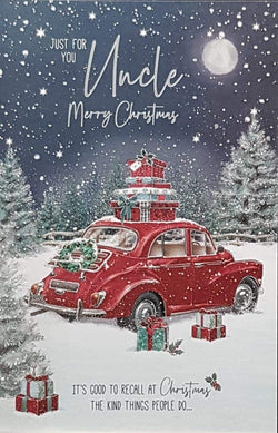 uncle christmas card