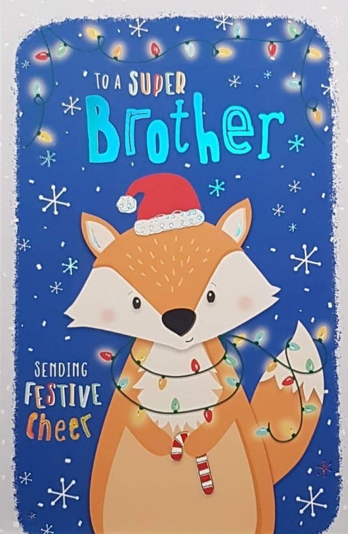 brother christmas card