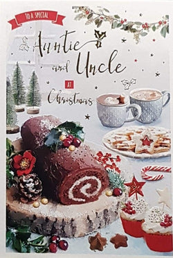 auntie and uncle christmas card