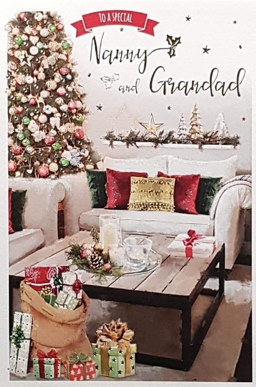 nanna and grandad christmas card