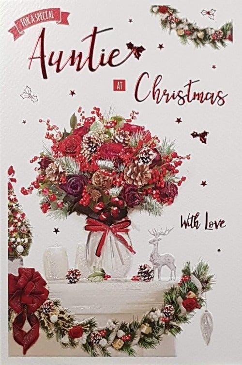 auntie christmas card