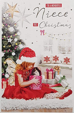 niece christmas card