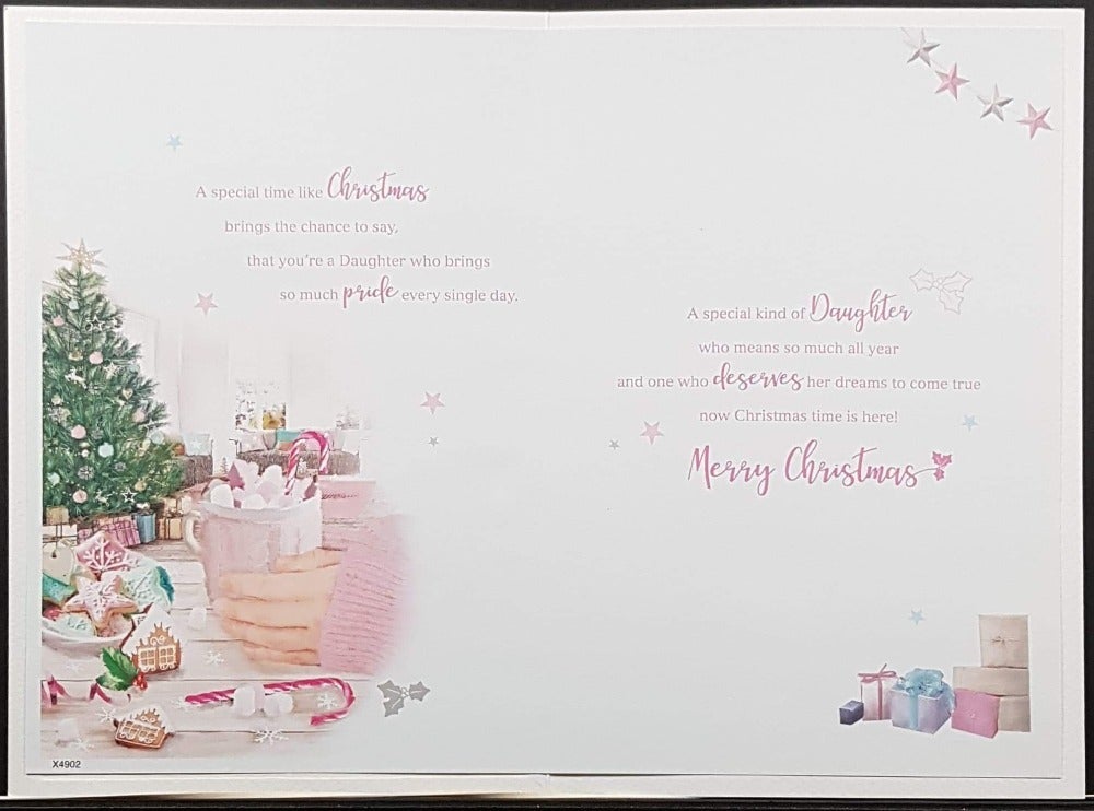 daughter christmas card