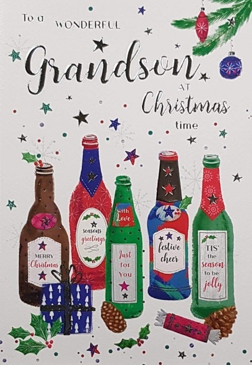 grandson christmas card