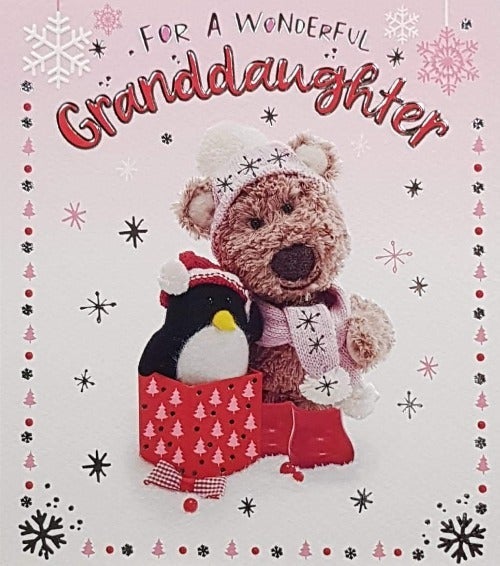 granddaughter christmas card