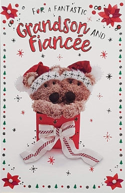 Grandson And His Fiancee Christmas Card