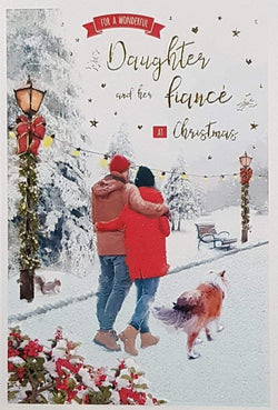 Daughter And His Fiancee Christmas Card